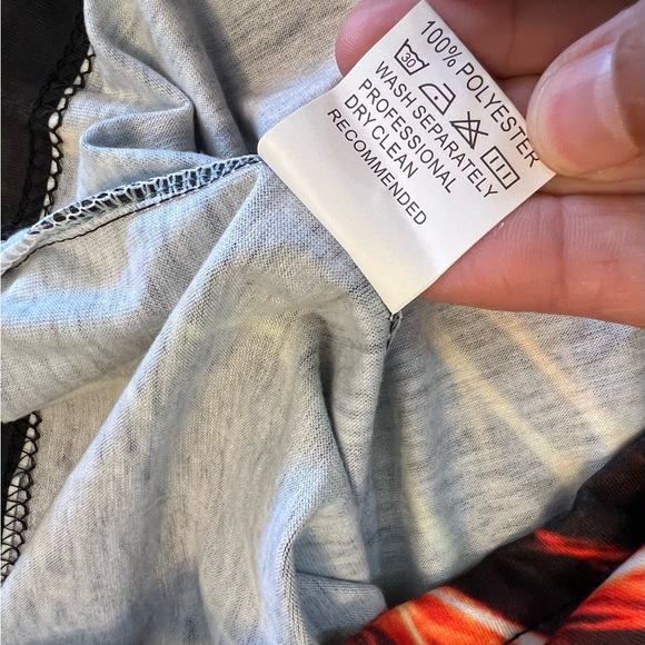 4XL Mens Colorful Lion American Sweatshirt All Over Print Plus Short Sleeve - Picture 6 of 8